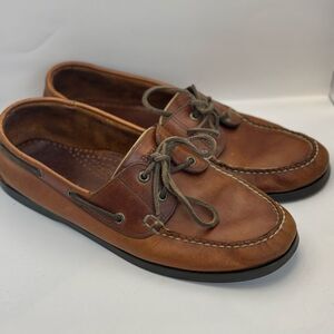 L.L. Bean Men's Boat Mocs Sz 12‎ Brown